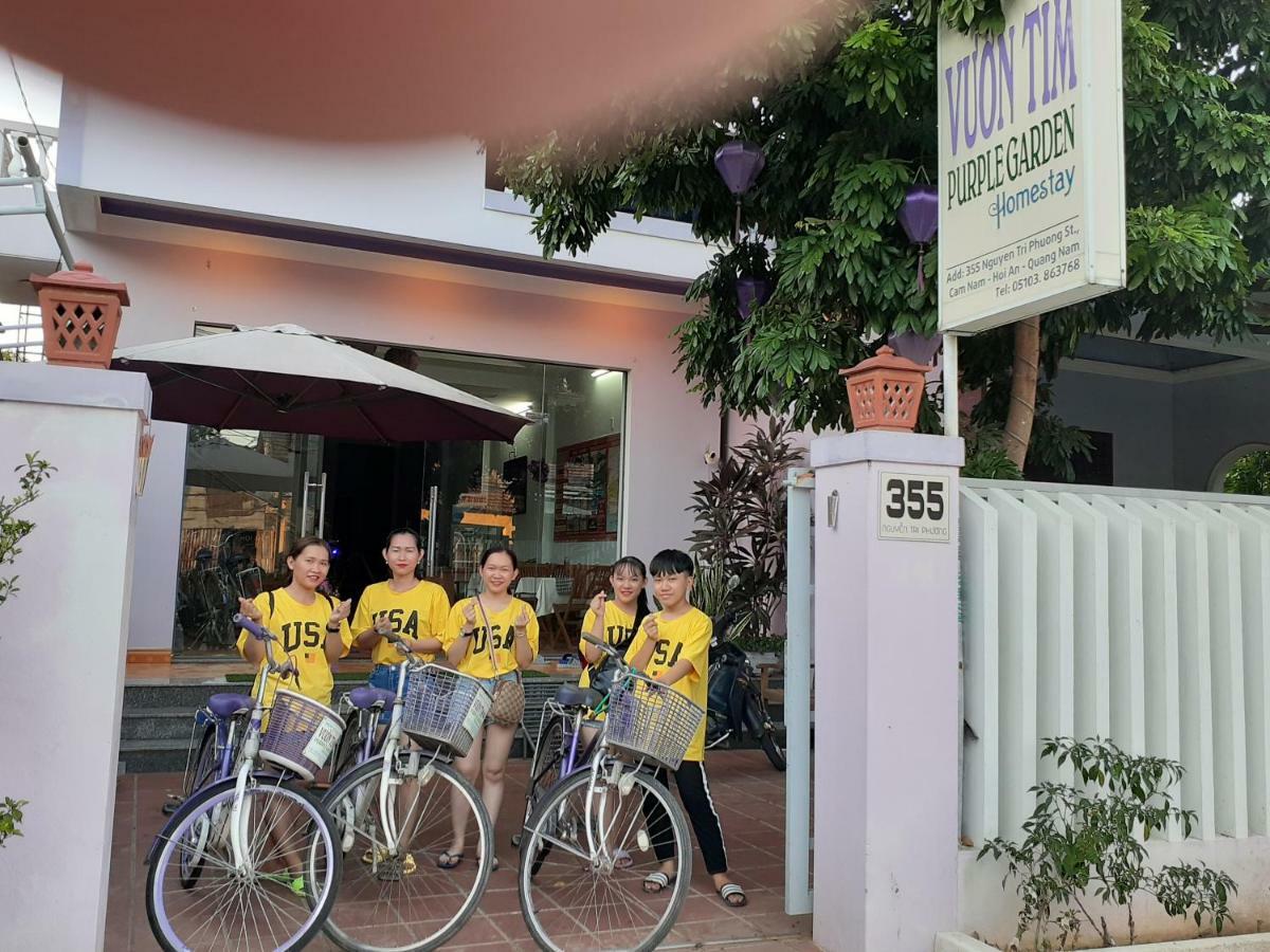 Purple Garden Homestay ฮอยอัน ภายนอก รูปภาพ
